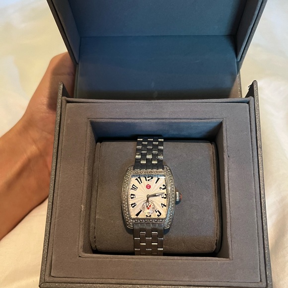 Michele Urban Mini Diamond Ladies Watch - Picture 1 of 5